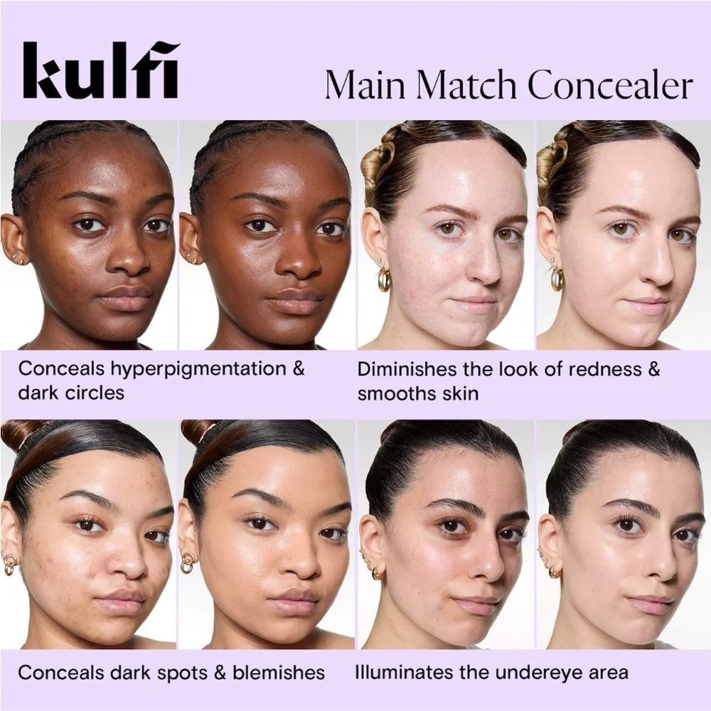 Kulfi🧡 Main Match Pome Pome Crease Proof Concealer NIB
